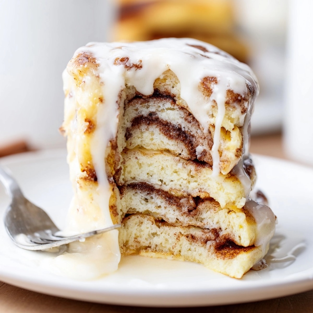Imagine this: Cinnamon Roll Pancake Bake, a sweet, aromatic brunch baked until golden.
