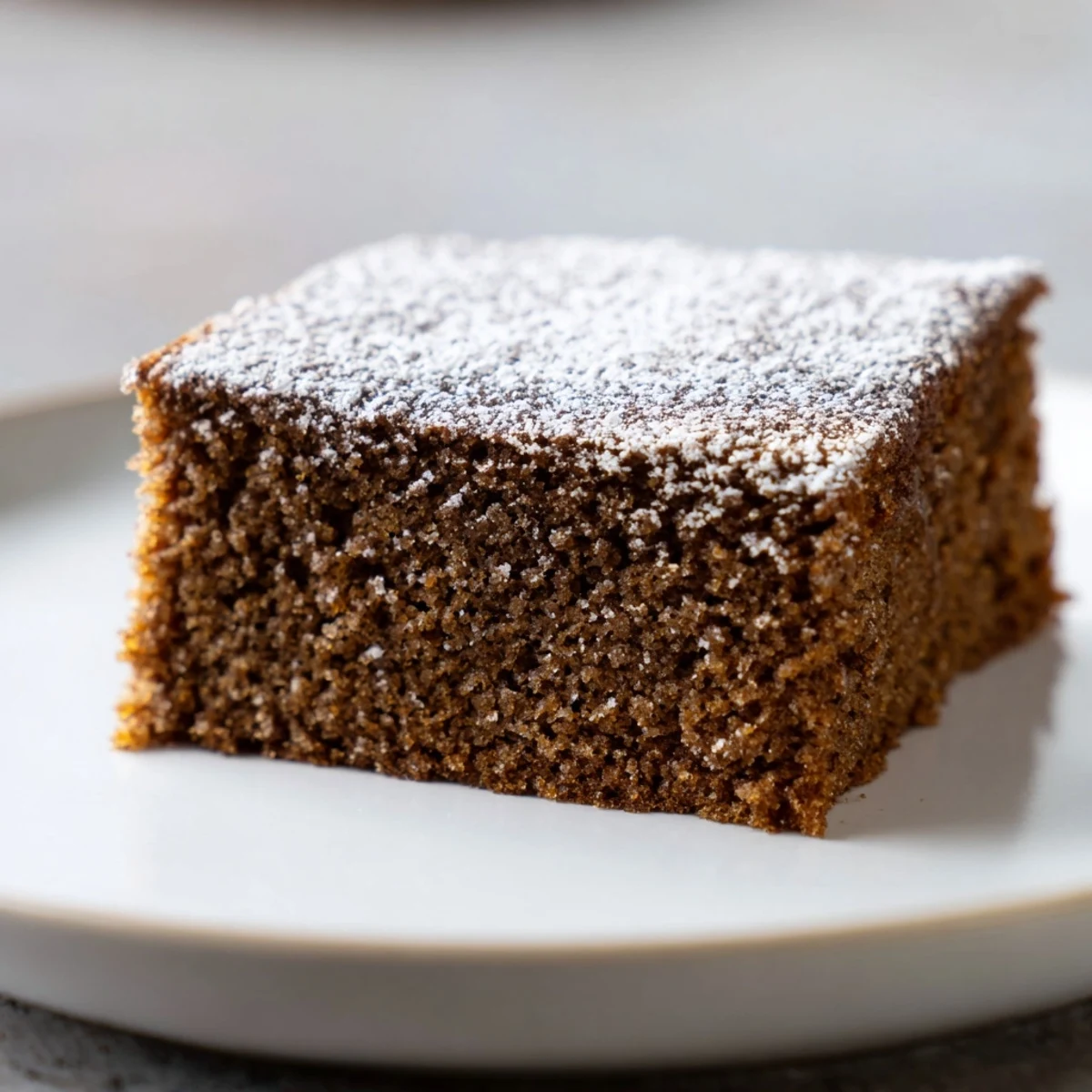 Classic moist spiced gingerbread