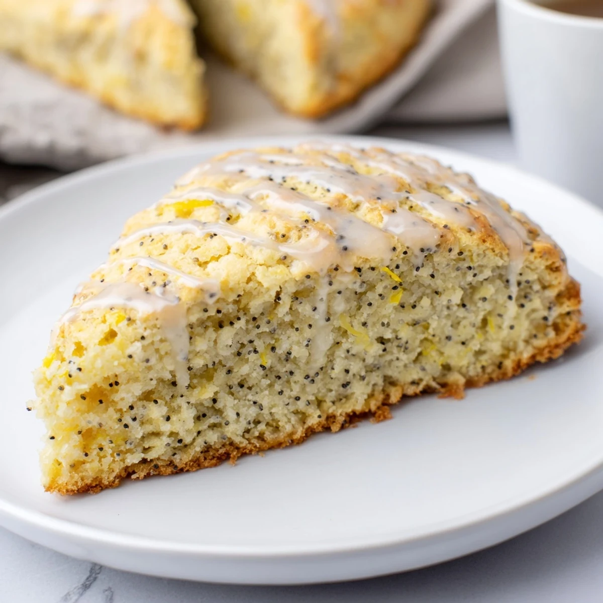 Lemon Poppy Seed Scones