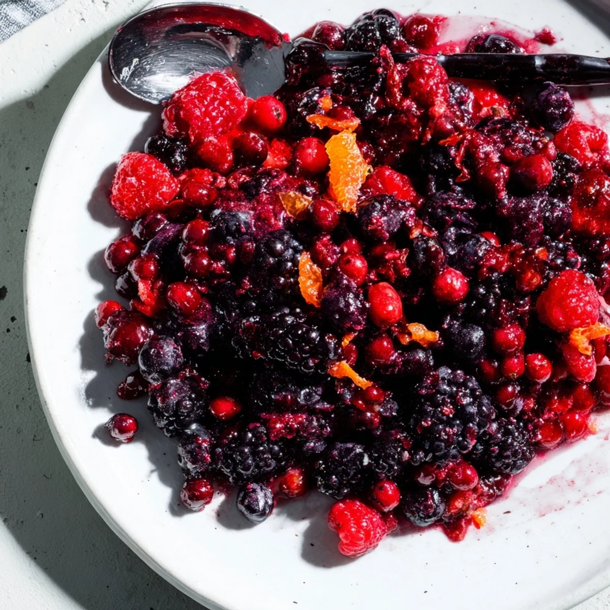Winter Berry Compote