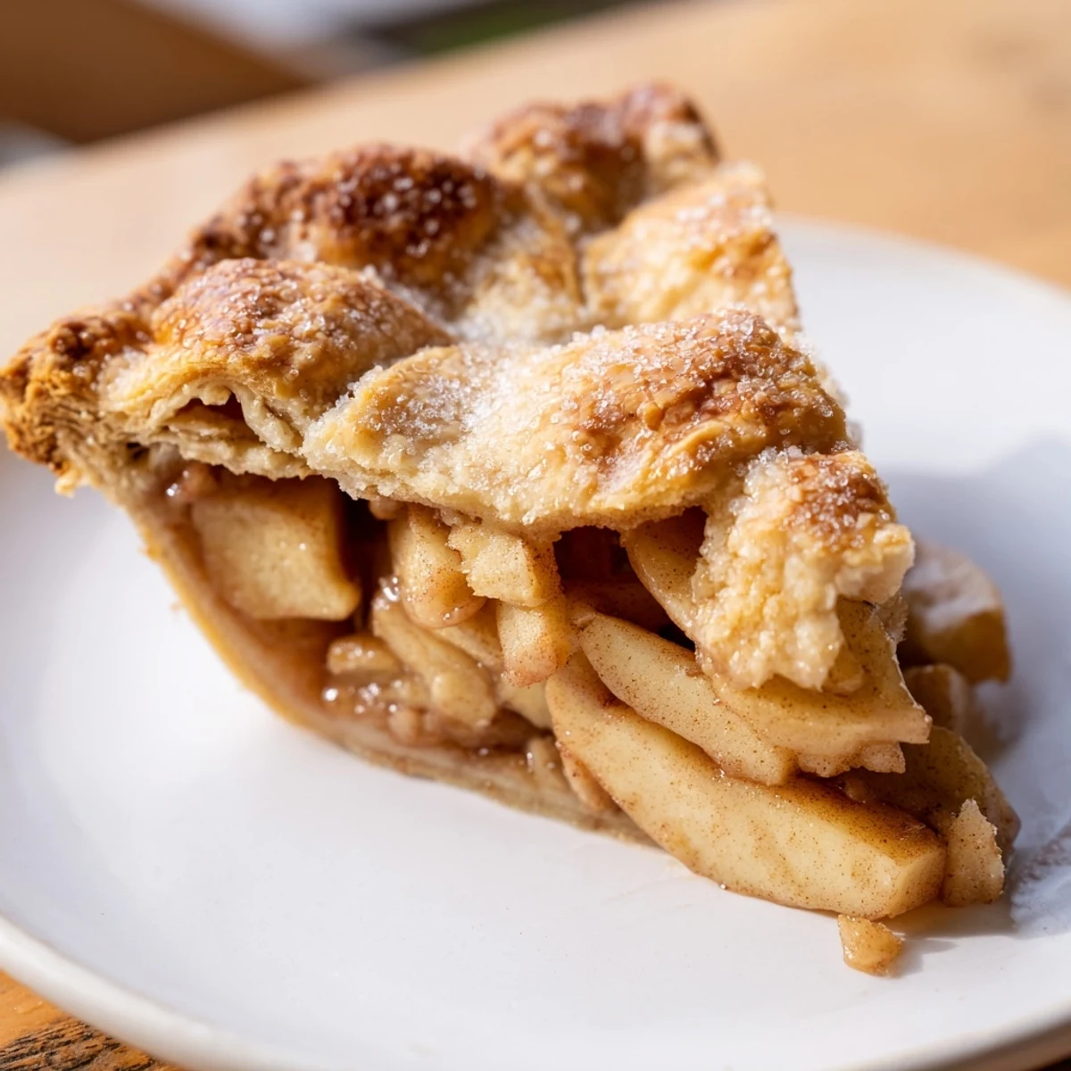 Golden, bubbly, and fragrant Apple Pie, perfect for a cozy dessert with a flaky crust.