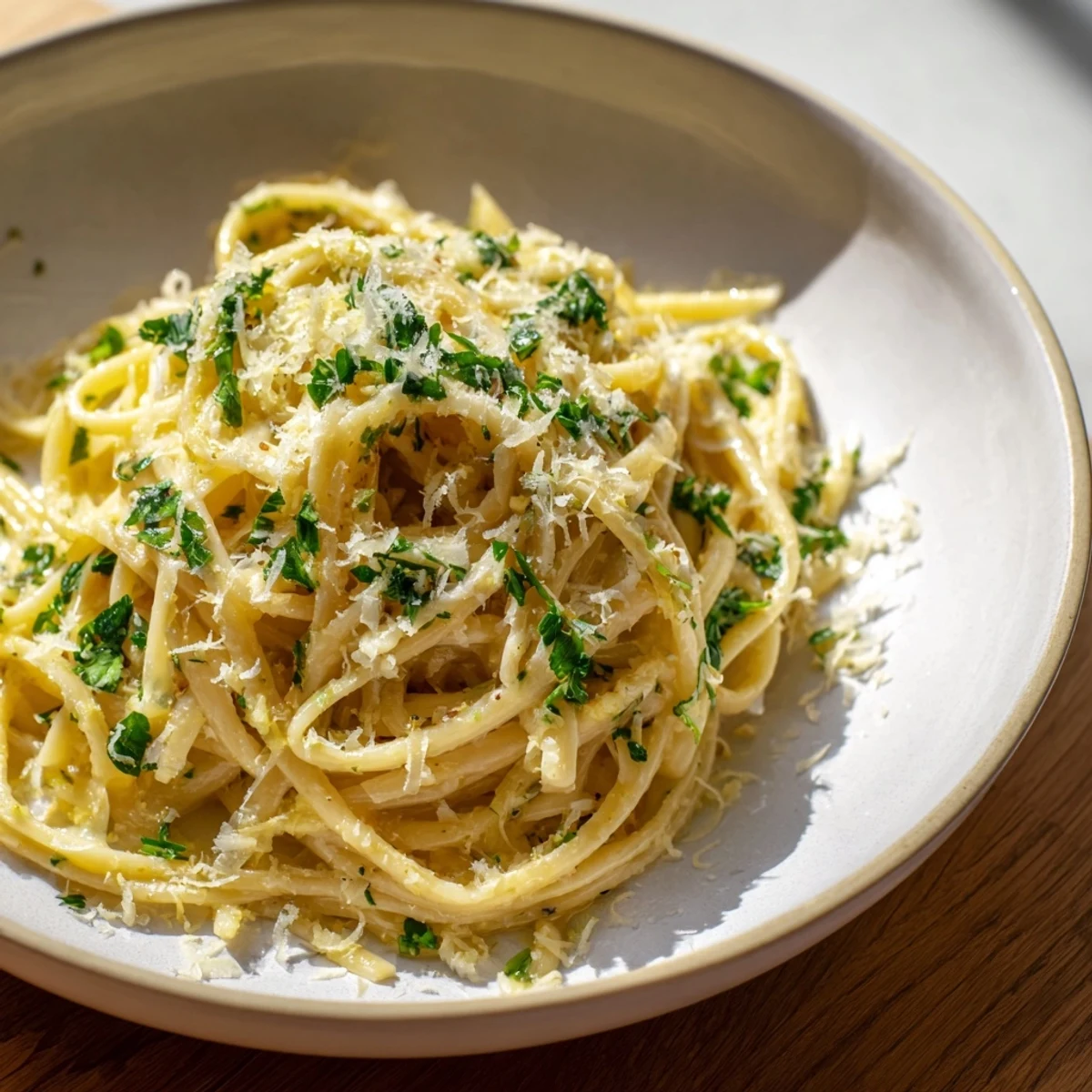 Delicious garlic pasta recipe: enjoy a simple, easy Italian dinner with a lovely aroma.