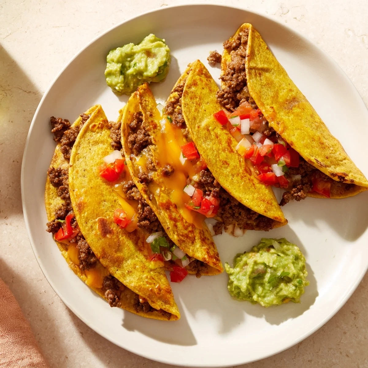 Beef Quesadillas with Salsa