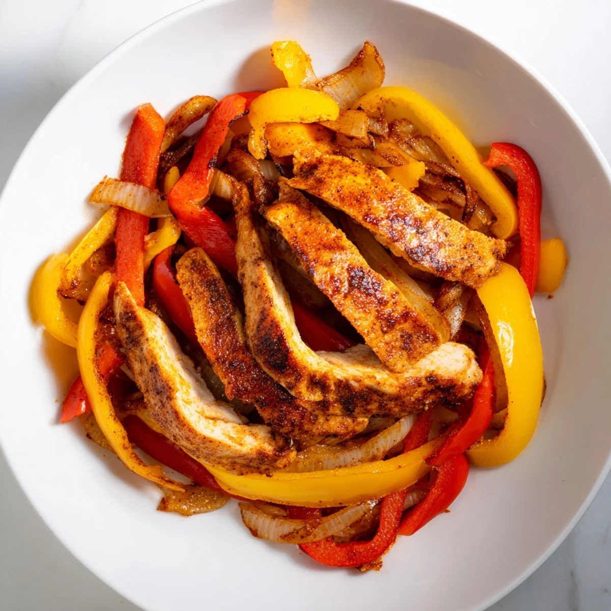 Sheet Pan Chicken Fajitas
