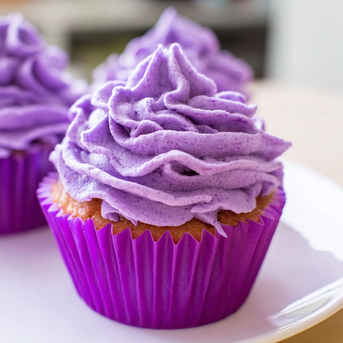 Vibrant Grape Soda cupcakes with tangy grape frosting, perfect for parties and celebrations