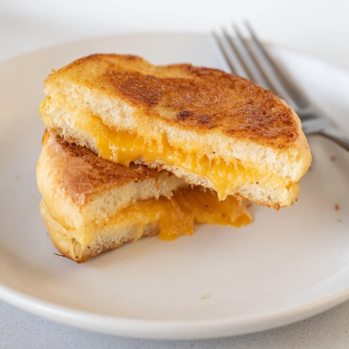 Mini Grilled Cheese Hawaiian Rolls with melted cheddar, golden tops, cheesy pull