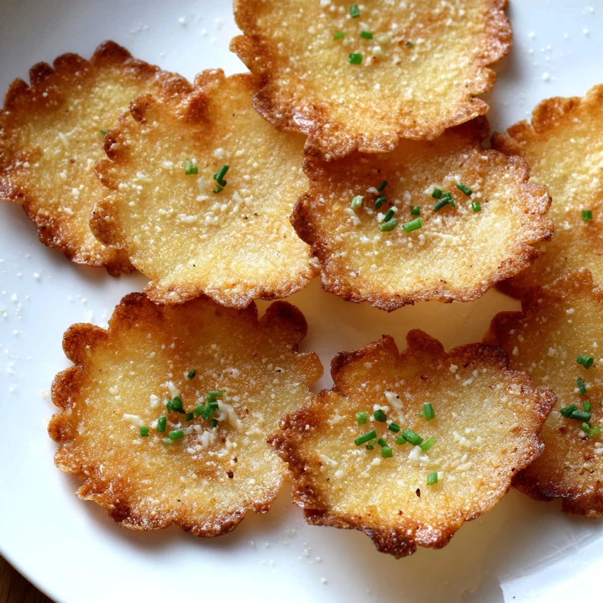 Crunchy baked cottage cheese chips served alongside a bowl of fresh guacamole dip