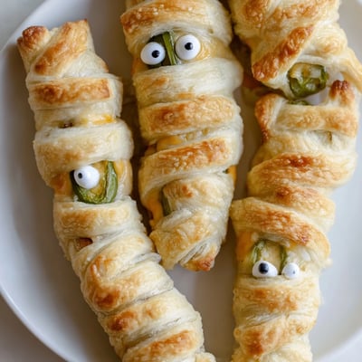 Mummy Jalapeno Poppers