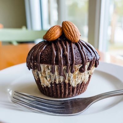 Flourless Almond Joy Cupcakes