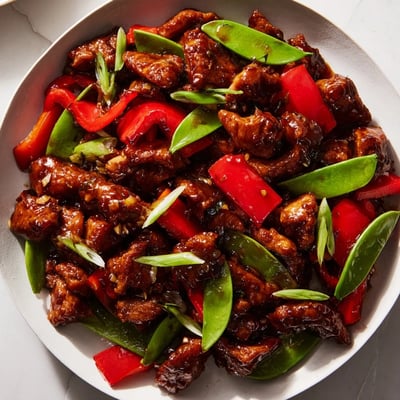 Chinese Garlic Stir Fried Chicken