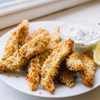 Crispy Greek Chicken Strips